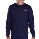 Sweatshirt Col Rond Sergio Tacchini Salice 40766 237 Navy Gardenia