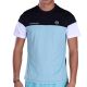 T-shirt Sergio Tacchini Prave 024 Pl 40845 553 Black Aqua Sea