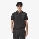 Polo Jacquard Monogramme Paris Lacoste DH1417 4PC Black Graphite