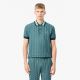 Polo Jacquard Monogramme Paris Lacoste DH1417 IB4 Green Argentine Blue